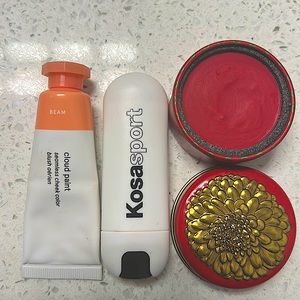 3 Lip-Cheek High End Makeup Products